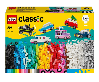 Klocki LEGO® LEGO Classic 11036 Kreatywne pojazdy